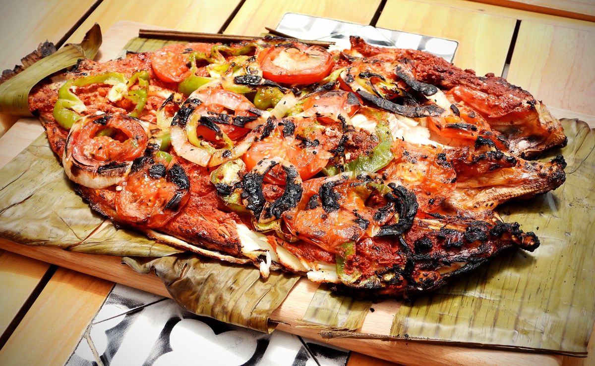 Gastronomía Isla Mujeres — pescado tikin xik