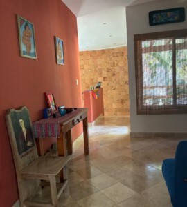 Interior de Villa Esperanza Isla Mujeres - diseño moderno y acogedor