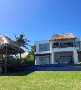 Galería Villa Esperanza Isla Mujeres - vista desde la alberca infinita